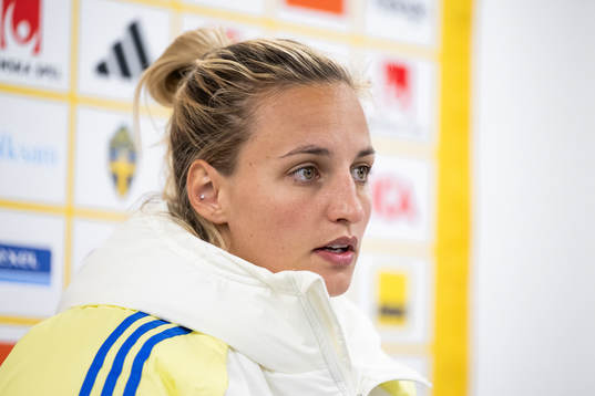 Nathalie Björn of the Swedish women's national football