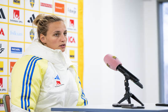 Nathalie Björn of the Swedish women's national football