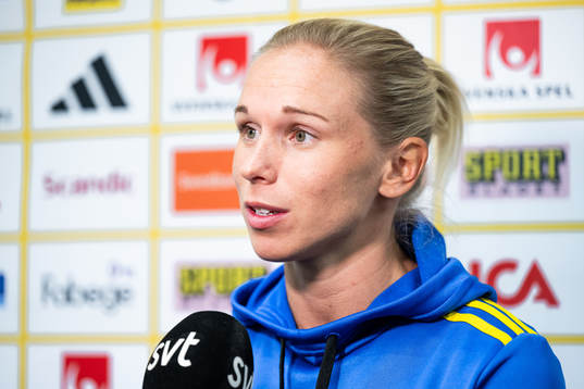 Jonna Andersson of the Swedish women's national football