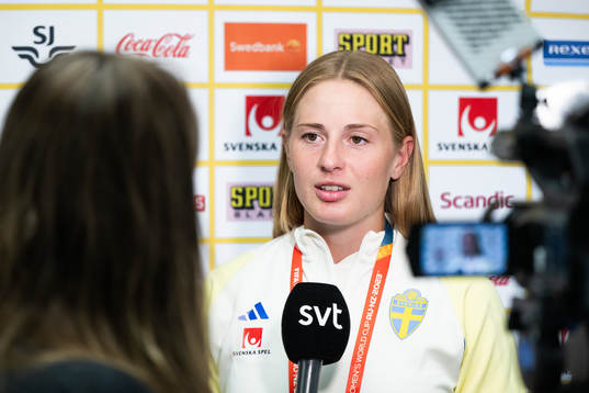 Goalkeeper Tove Enblom of the Swedish women's national