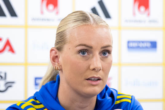 Stina Blackstenius of the Swedish women's national football