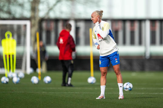 Caroline Seger of the Swedish women's national football