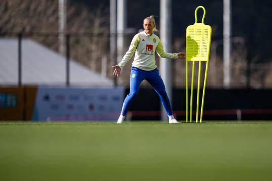 Stina Blackstenius of the Swedish women's national football
