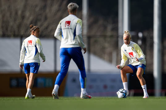 Caroline Seger of the Swedish women's national football
