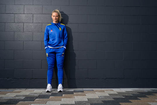 Rebecka Blomqvist of the Swedish women's national football