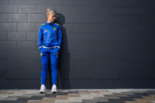 Rebecka Blomqvist of the Swedish women's national football