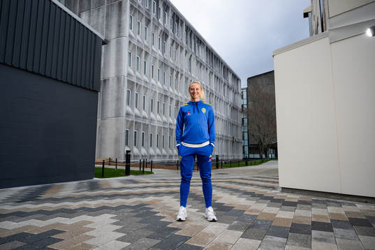 Rebecka Blomqvist of the Swedish women's national football