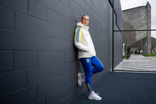 Stina Blackstenius of the Swedish women's national football