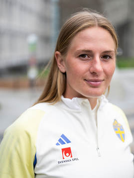 Goalkeeper Tove Enblom of the Swedish women's national