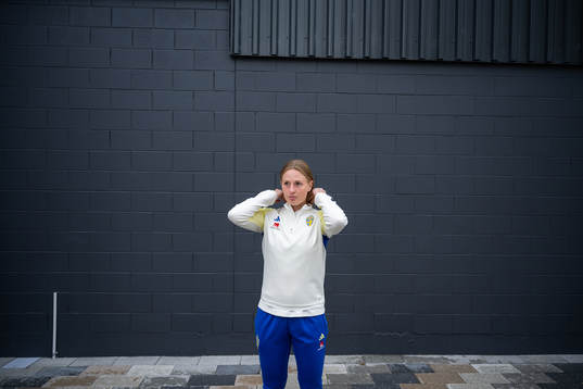 Goalkeeper Tove Enblom of the Swedish women's national