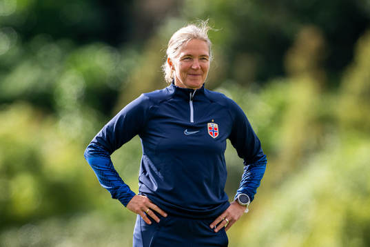 Hege Riise, head coach of the Norwegian women’s national
