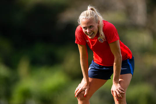 Guro Bergsvand of the Norwegian women’s national football
