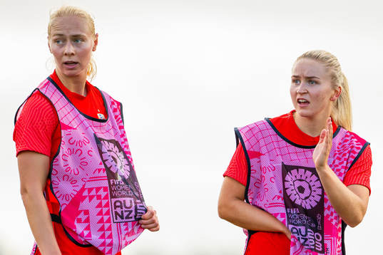 Sara Hørte and Anna Langås Jøsendal of the Norwegian
