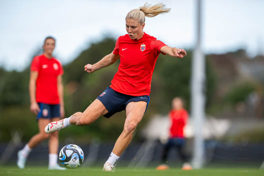 Sophie Román Haug of the Norwegian women’s national