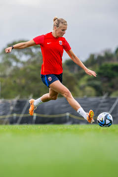 Ada Hegerberg of the Norwegian women’s national football