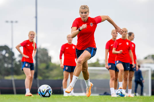 Ada Hegerberg of the Norwegian women’s national football