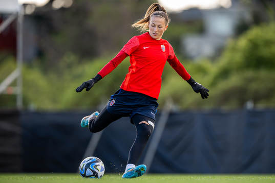 Goalkeeper Cecilie Fiskerstrand of the Norwegian women’s