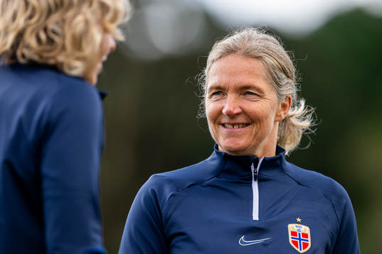 Hege Riise, head coach of the Norwegian women’s national