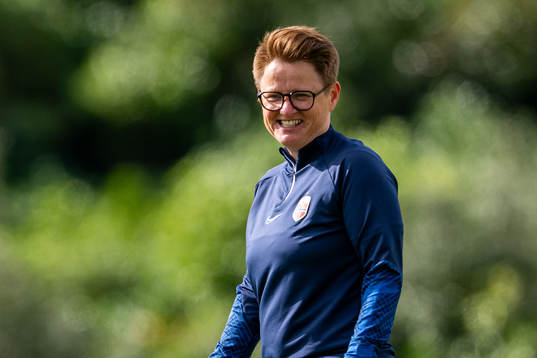 Monica Knudsen, assistant coach of the Norwegian women’s