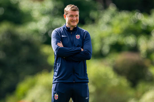 Marius Eriksrud, masseur of the Norwegian women’s