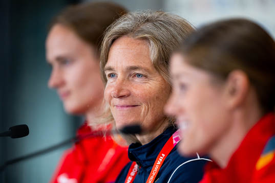 Hege Riise, head coach of the Norwegian women’s national