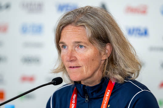 Hege Riise, head coach of the Norwegian women’s national