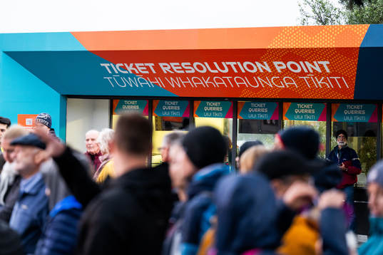 Ticket resolution point