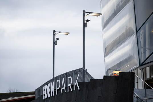 Exterior view of Eden Park