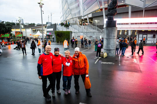 Parents of Sara Hørte and Anja Sønstevold of Norway (not