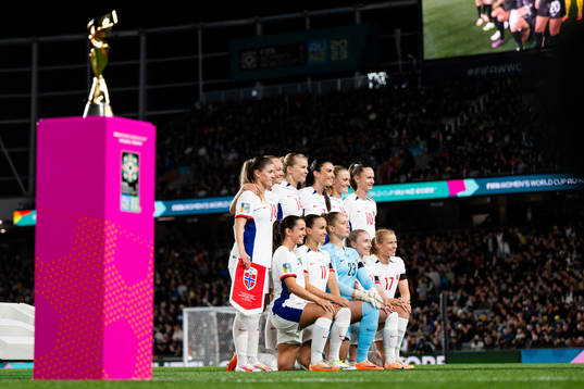 The starting eleven of Norway