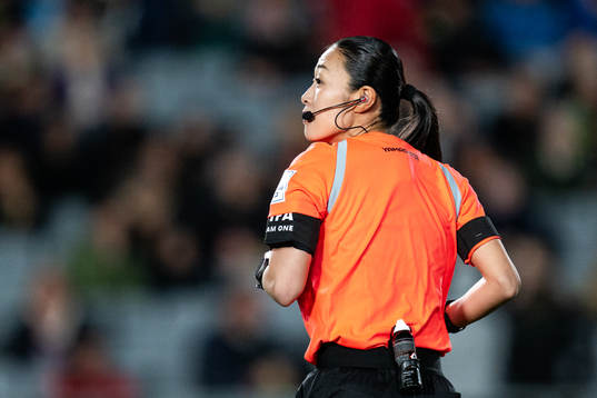 Referee Yoshimi Yamashita