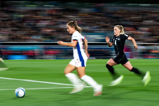 Emilie Bosshard Haavi of Norway and CJ Bott of New Zealand