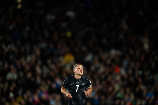 Ali Riley of New Zealand