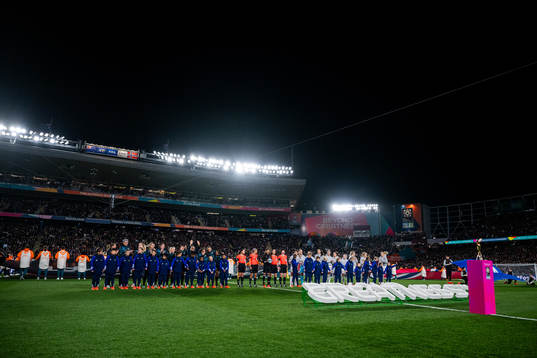Players of New Zealand and of Norway