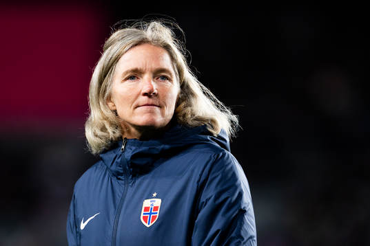 Head coach Hege Riise of Norway