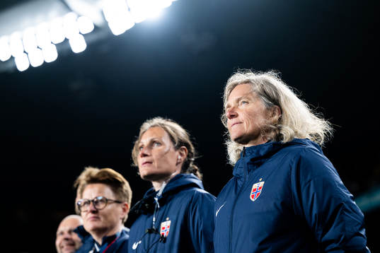 Head coach Hege Riise of Norway