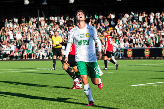 Hammarbys Joel Nilsson deppar