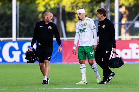 Hammarbys Edvin Kurtulus med skada