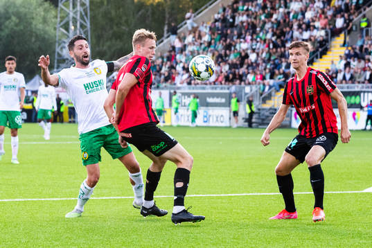 Hammarbys Nahir Besara och Brommapojkarnas Torbjörn