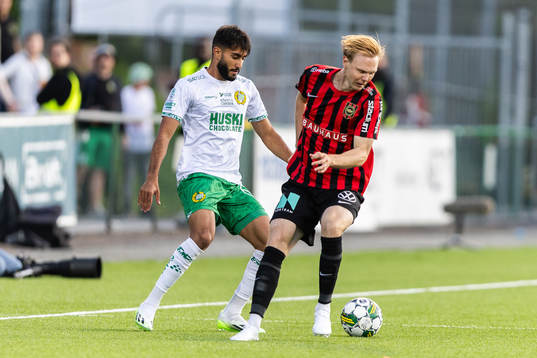 Hammarbys Montader Madjed och Brommapojkarnas Tim Waker
