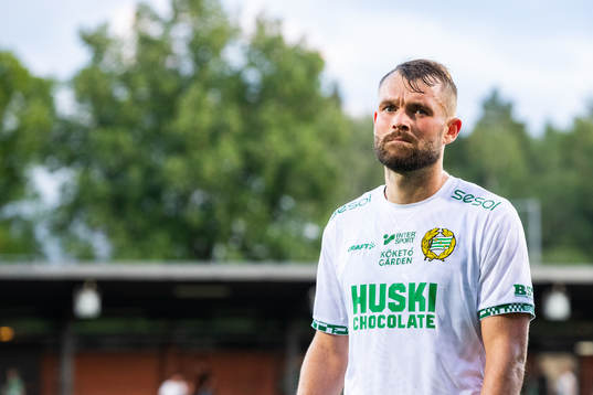 Hammarbys Mads Fenger Nielsen deppar