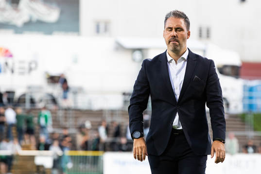 Hammarbys tränare Marti Cifuentes deppar