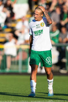 Hammarbys Fredrik Hammar deppar