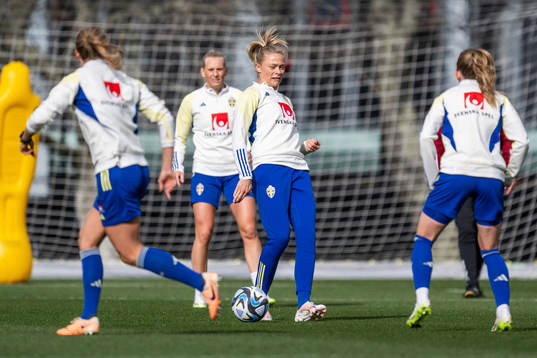 Fridolina Rolfö of the Swedish women's national football