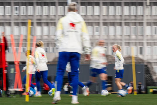 Anna Sandberg of the Swedish women's national football team