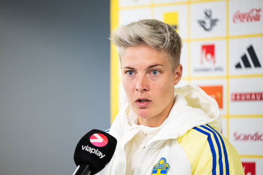 Lina Hurtig of the Swedish women's national football team