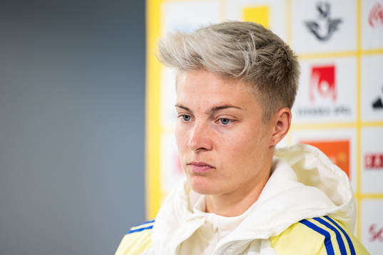 Lina Hurtig of the Swedish women's national football team