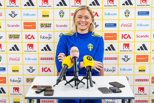 Fridolina Rolfö of the Swedish women's national football