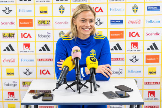 Fridolina Rolfö of the Swedish women's national football