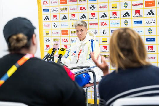 Lina Hurtig of the Swedish women's national football team